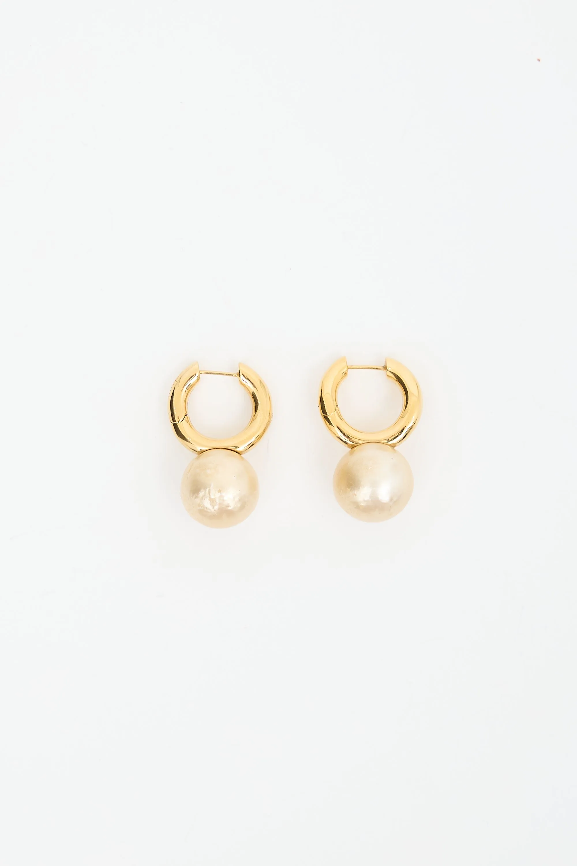 Faux Pearl Drop Earrings sold by VSP Consignment product image thumbnail 2