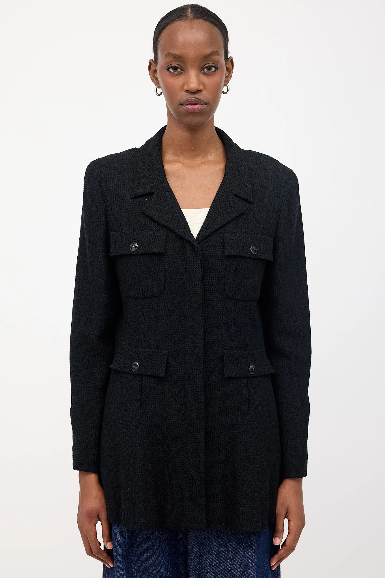 SS 2002 Wool Four Pocket Jacket sold by VSP Consignment