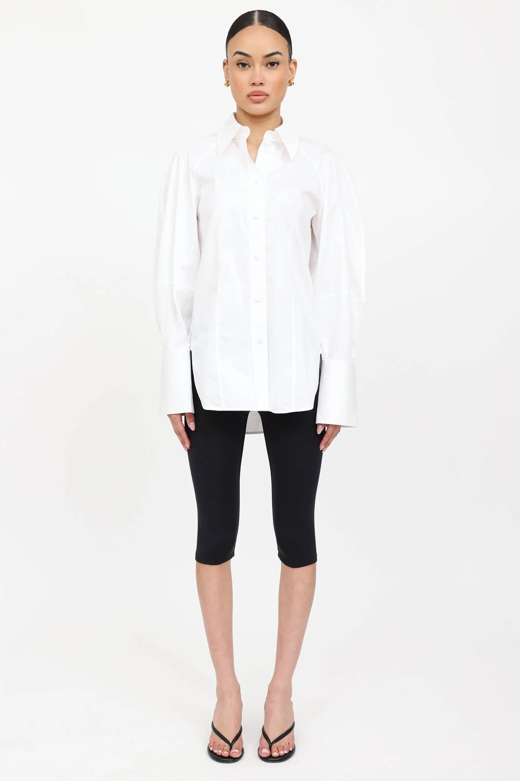 Cotton Button Up Shirt sold by VSP Consignment product image thumbnail 2