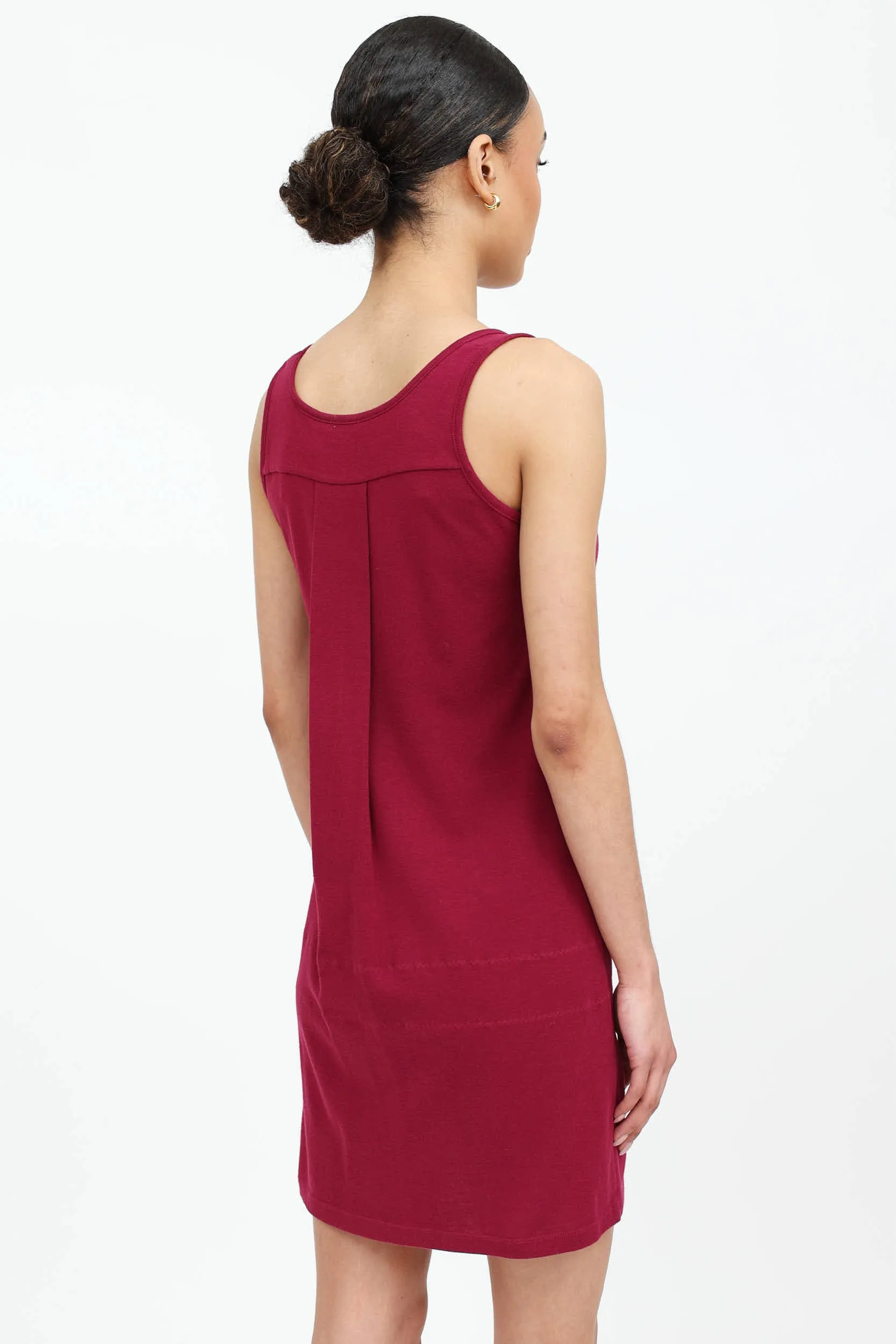 Pleated Sleeveless Dress sold by VSP Consignment product image thumbnail 4