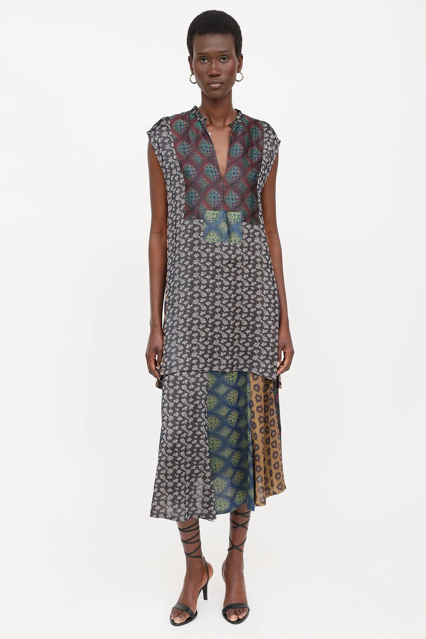 Brocade Patterned Top sold by VSP Consignment product image thumbnail 5