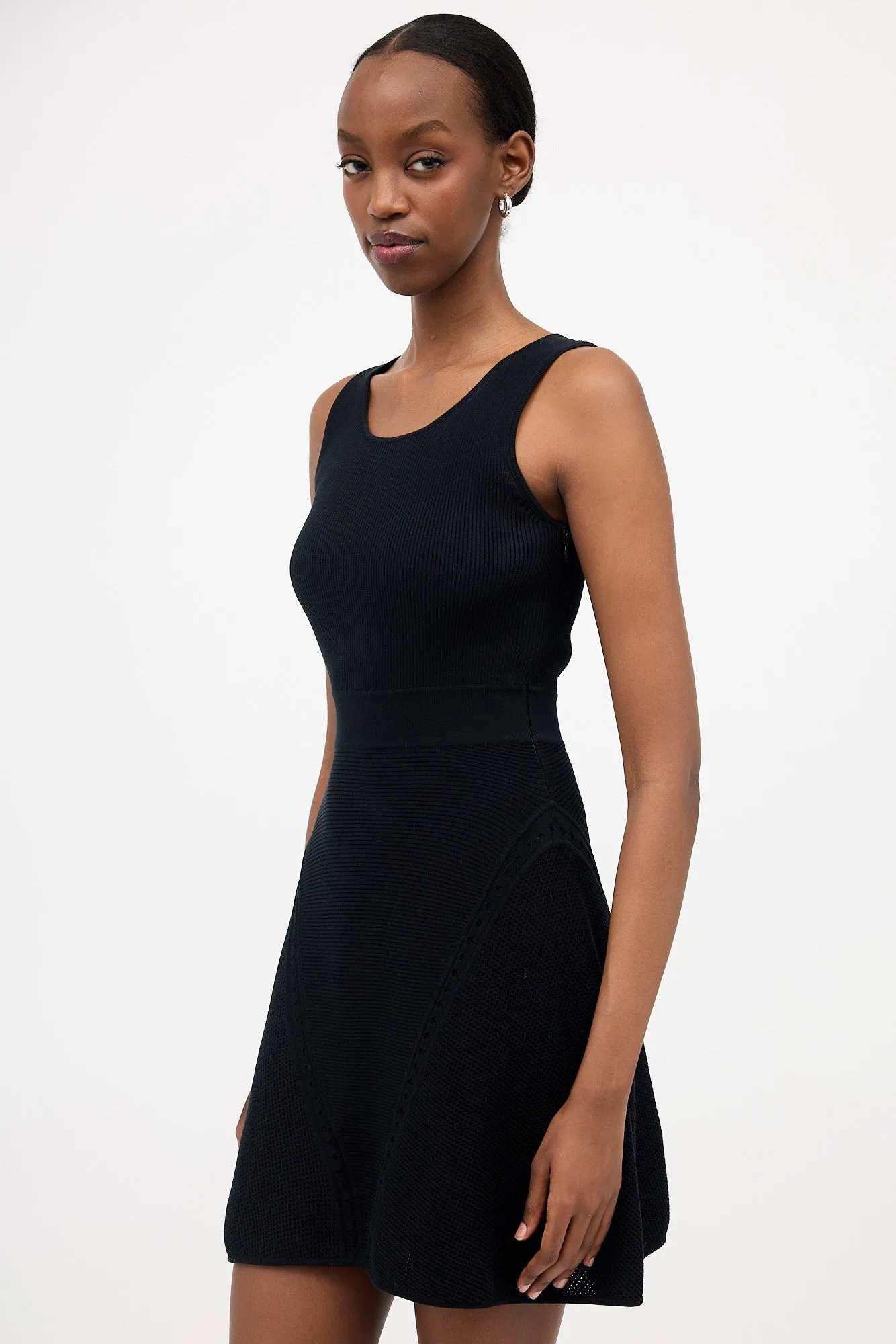 Rib Knit Panelled Dress sold by VSP Consignment product image thumbnail 3
