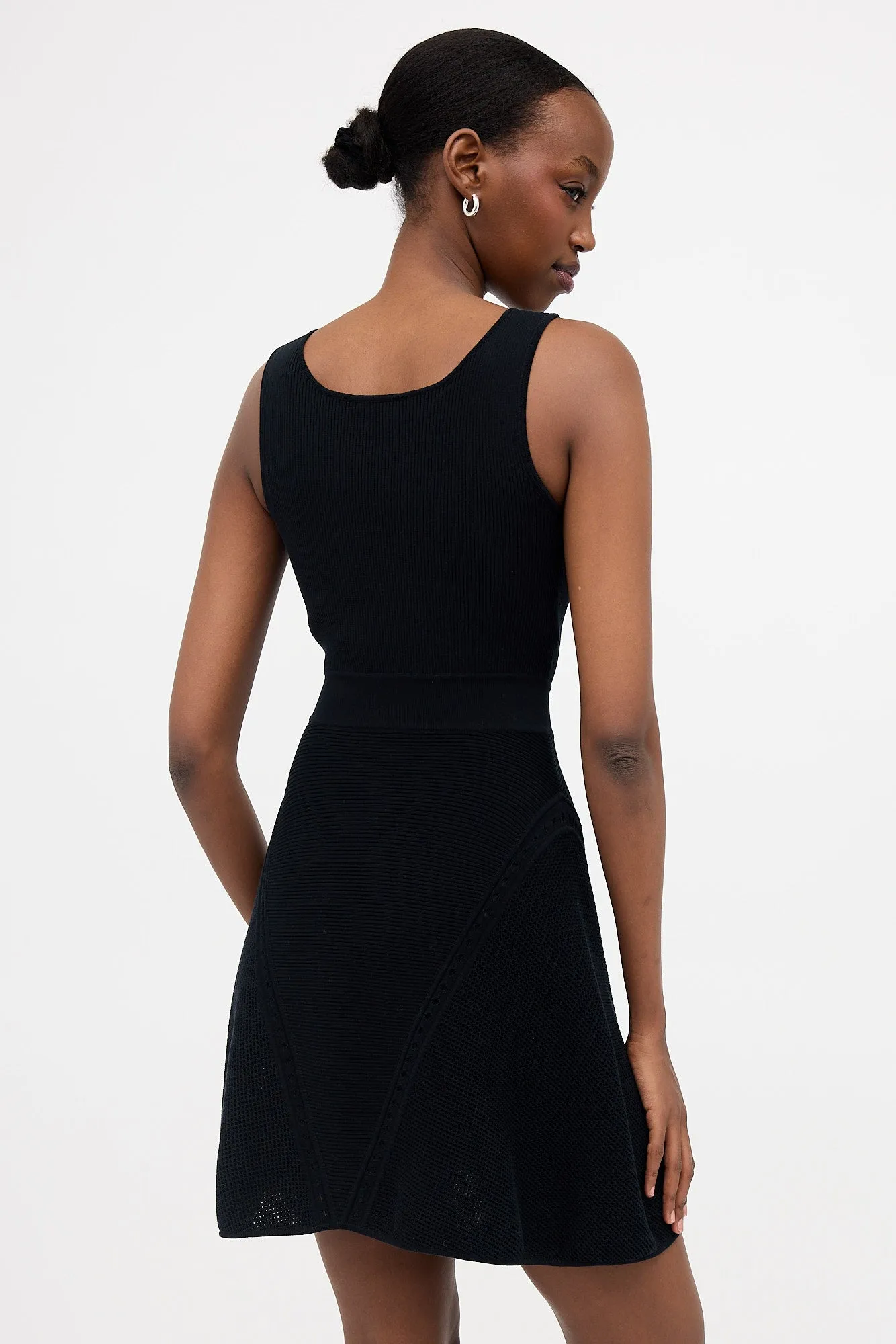 Rib Knit Panelled Dress sold by VSP Consignment product image thumbnail 4