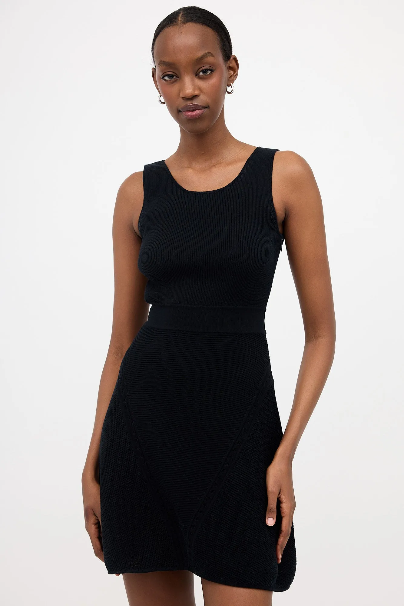 Rib Knit Panelled Dress sold by VSP Consignment
