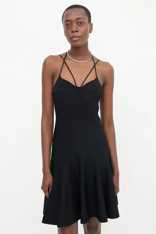 Knit Flared Dress made by Alexander McQueen
