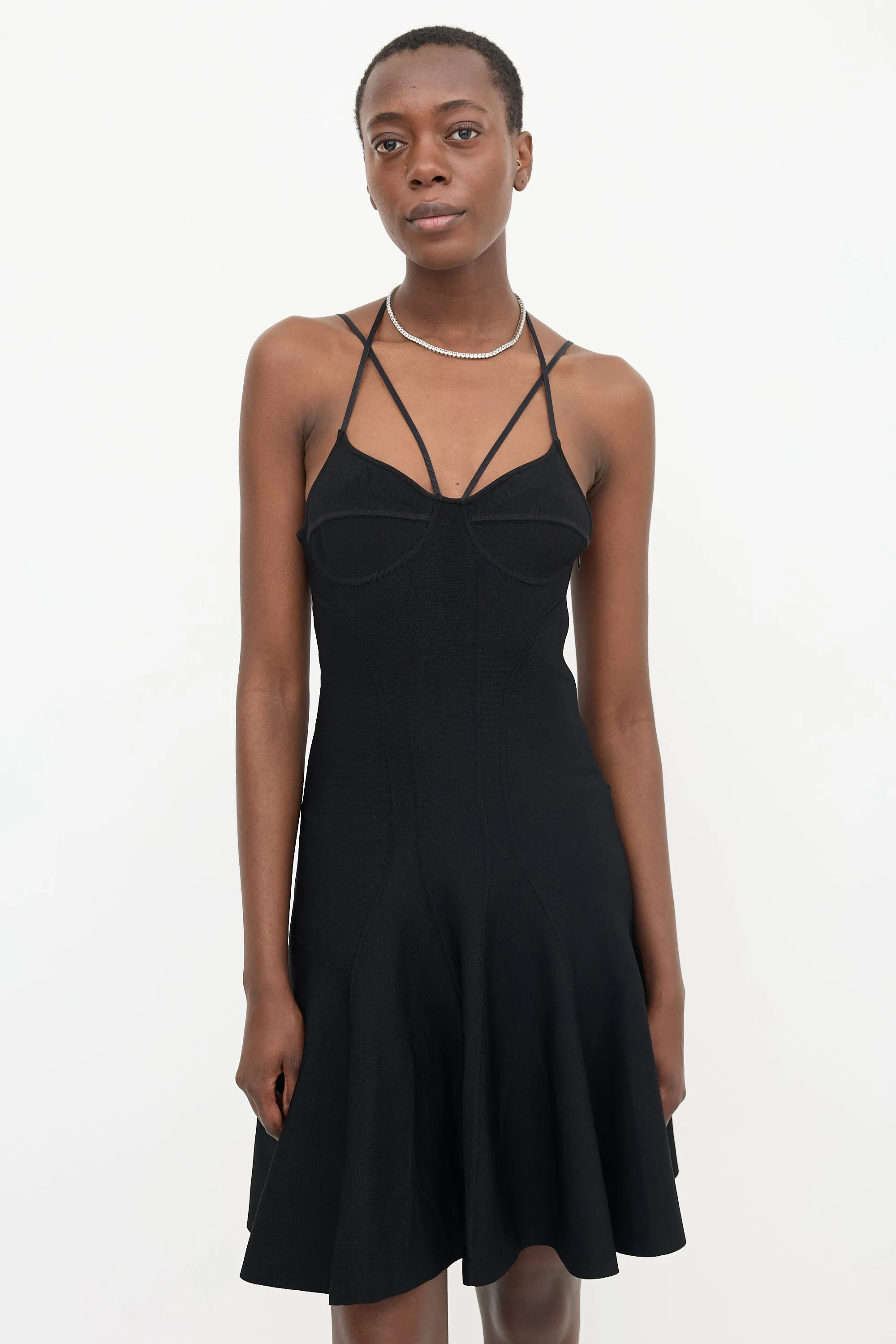 Knit Flared Dress sold by VSP Consignment