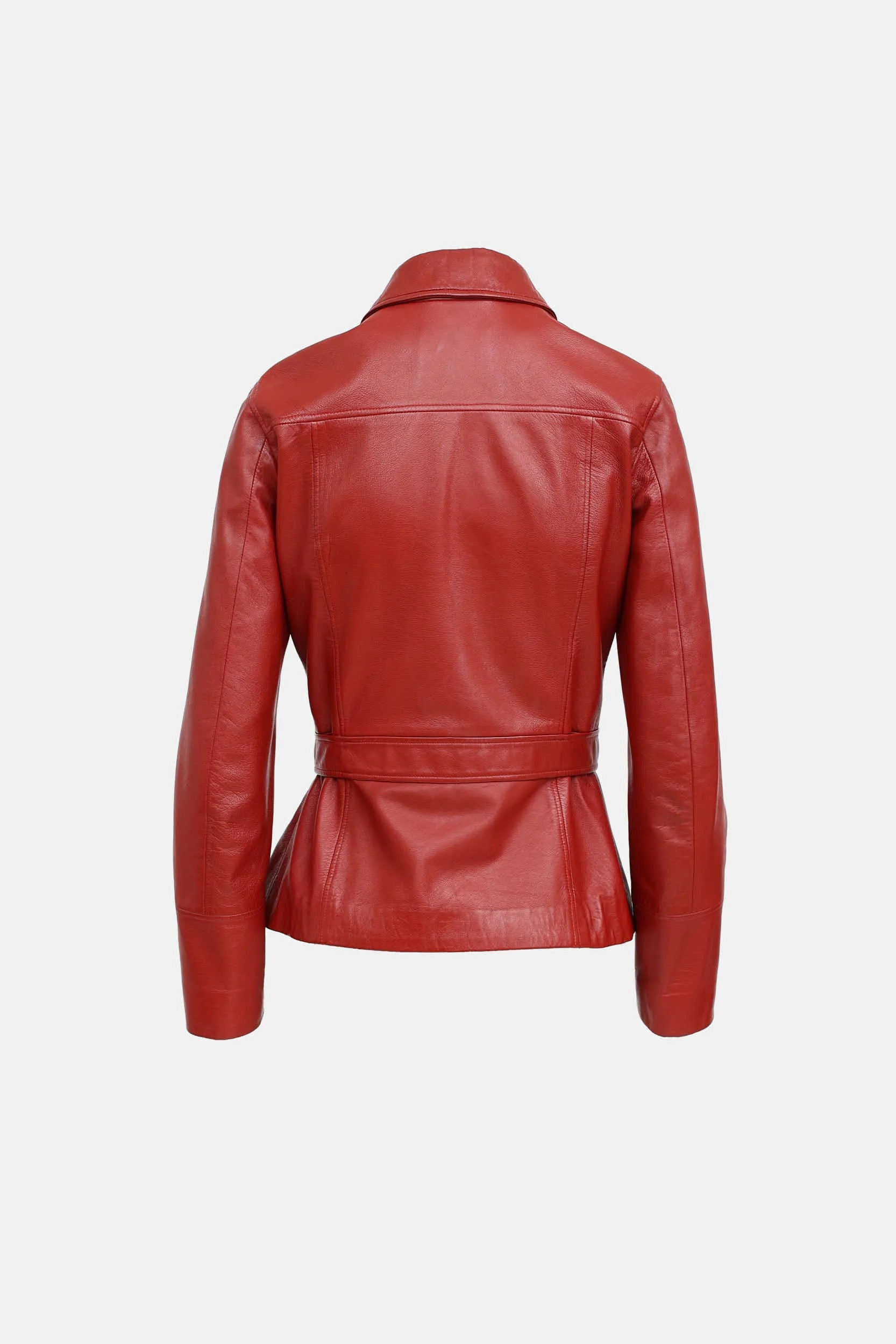 Jeans Couture Leather Jacket sold by VSP Consignment product image thumbnail 2