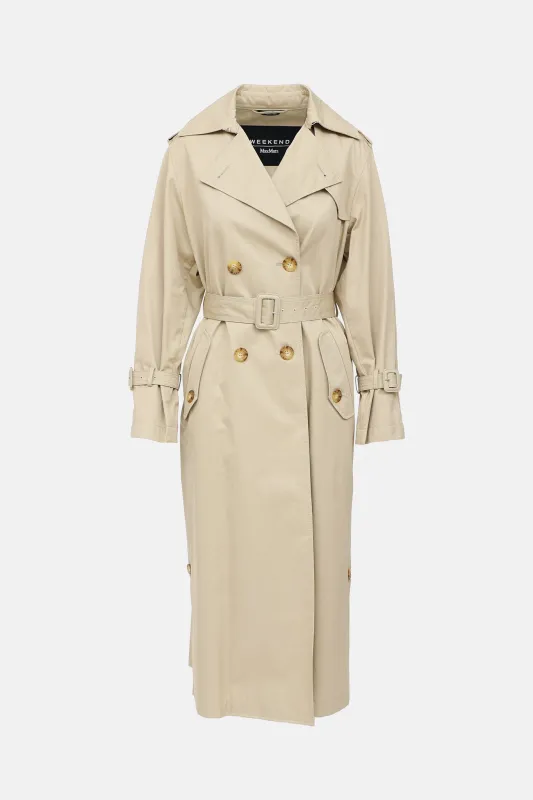 Double Breasted Trench Coat made by MaxMara