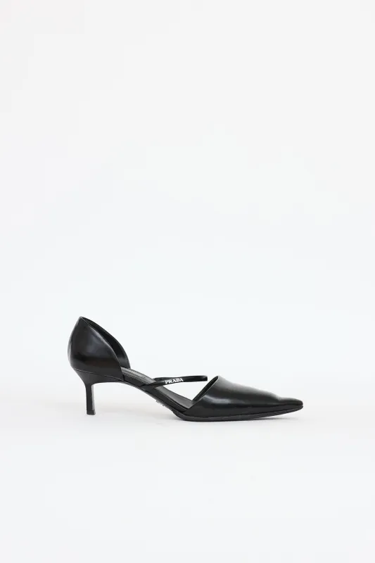 Pointed Toe Heel made by Prada