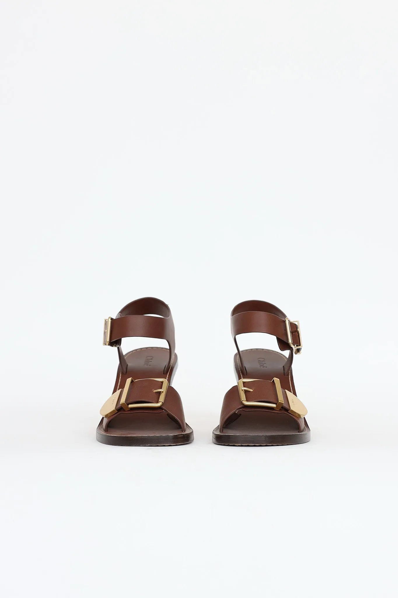 Leather Rebecca Sandal sold by VSP Consignment product image thumbnail 3