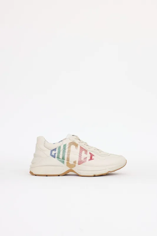 Glitter Rhyton Sneaker made by Gucci