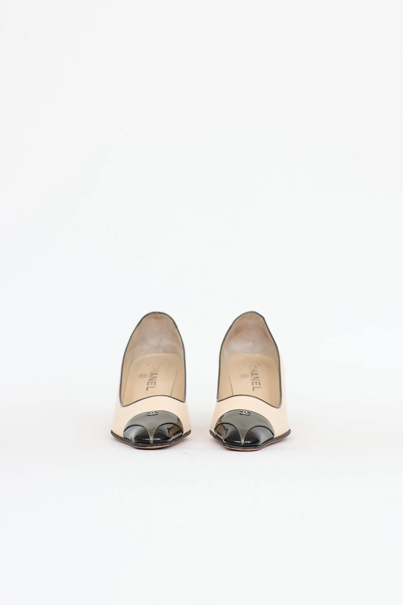 Cap Toe CC Pump sold by VSP Consignment product image thumbnail 3