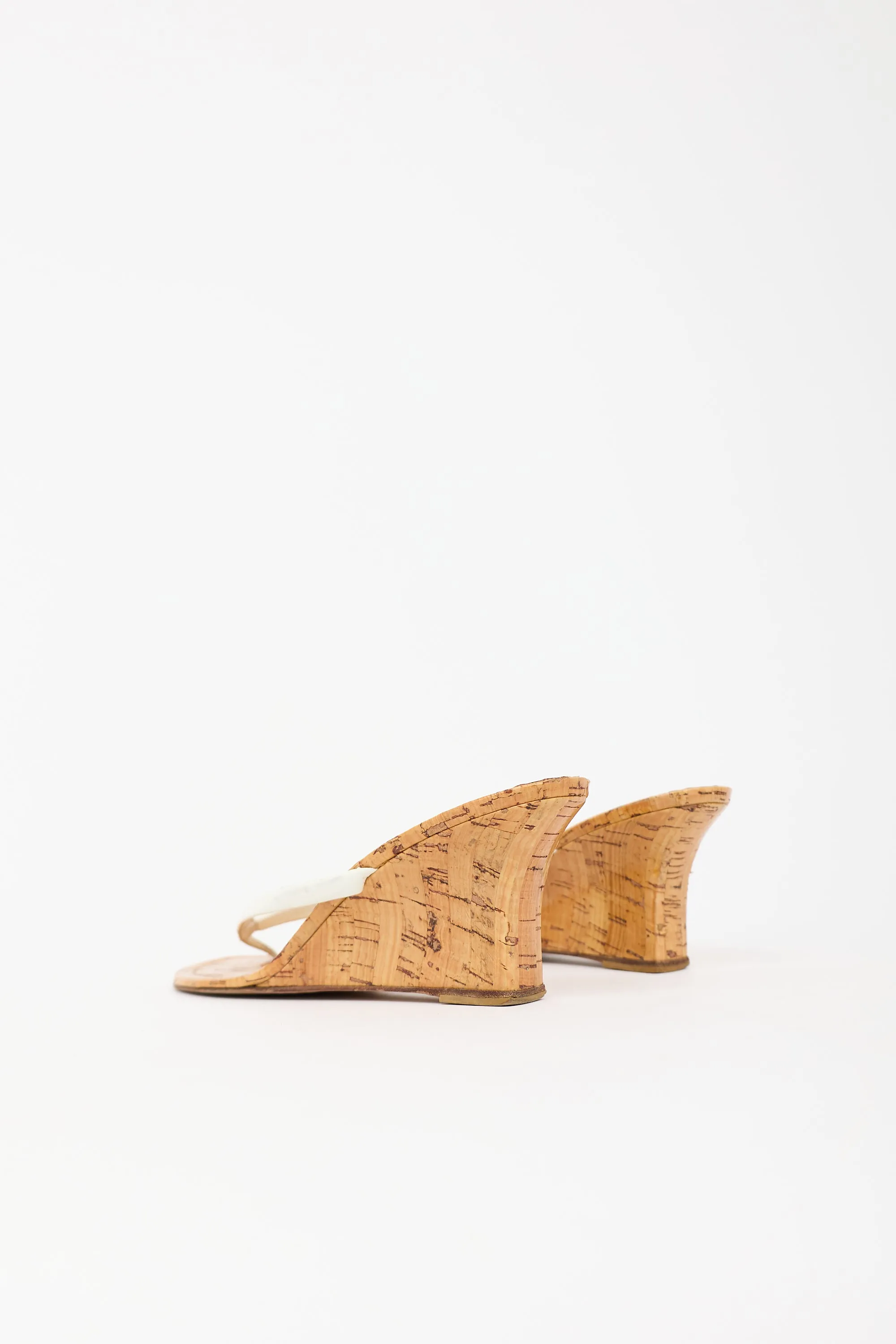 Cork Wedge Sandal sold by VSP Consignment product image thumbnail 4