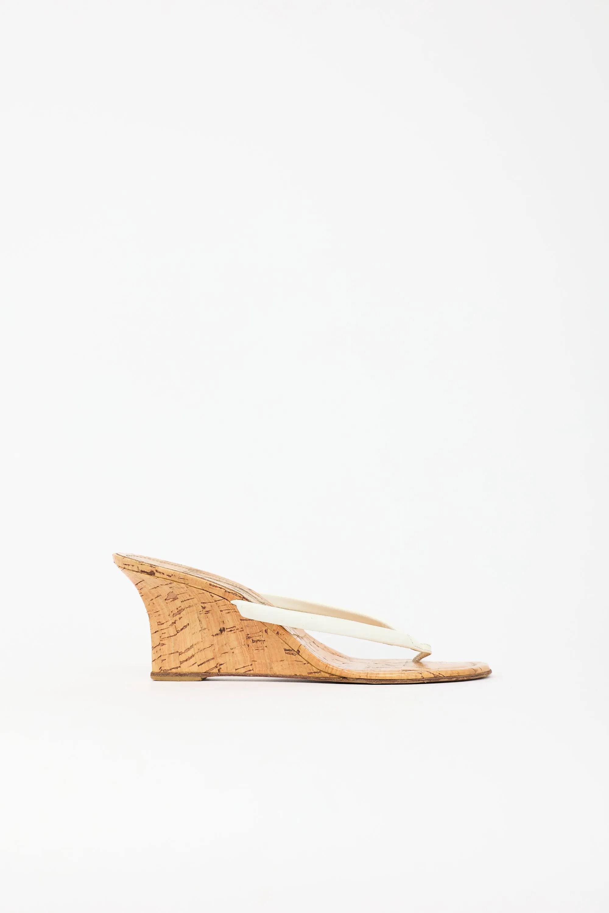Cork Wedge Sandal sold by VSP Consignment