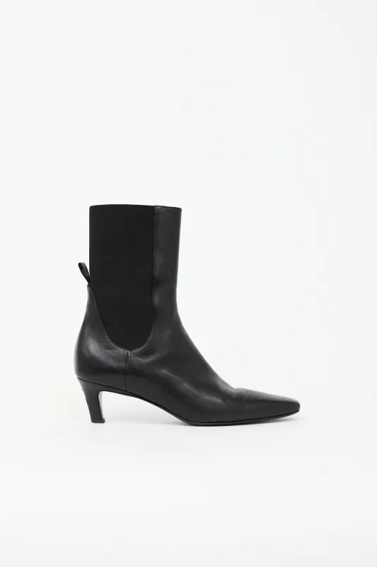 Leather Ankle Boot made by Toteme