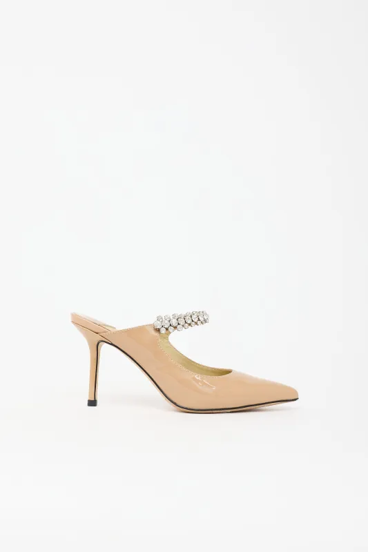 Patent Bing 65 Mule made by Jimmy Choo