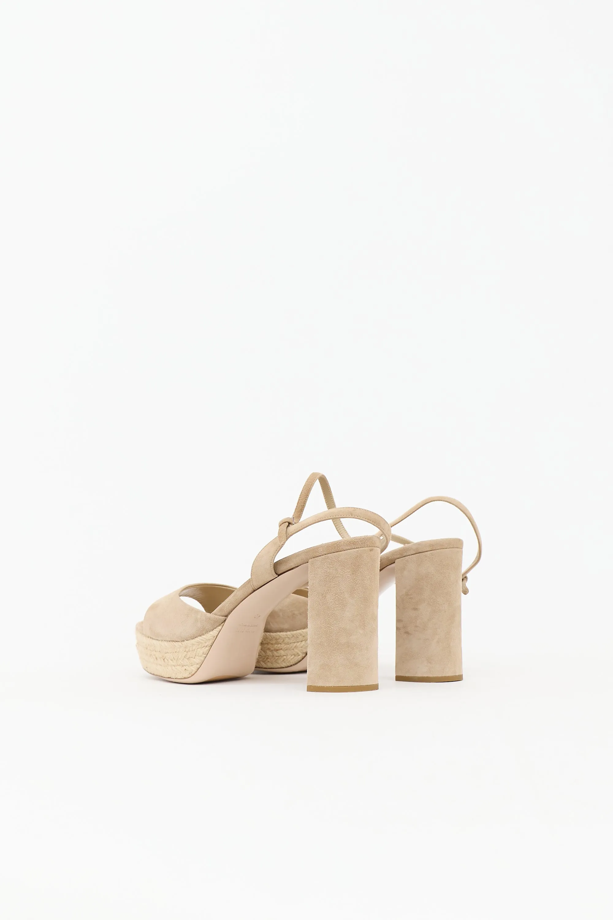 Suede Platform Sandal sold by VSP Consignment product image thumbnail 4