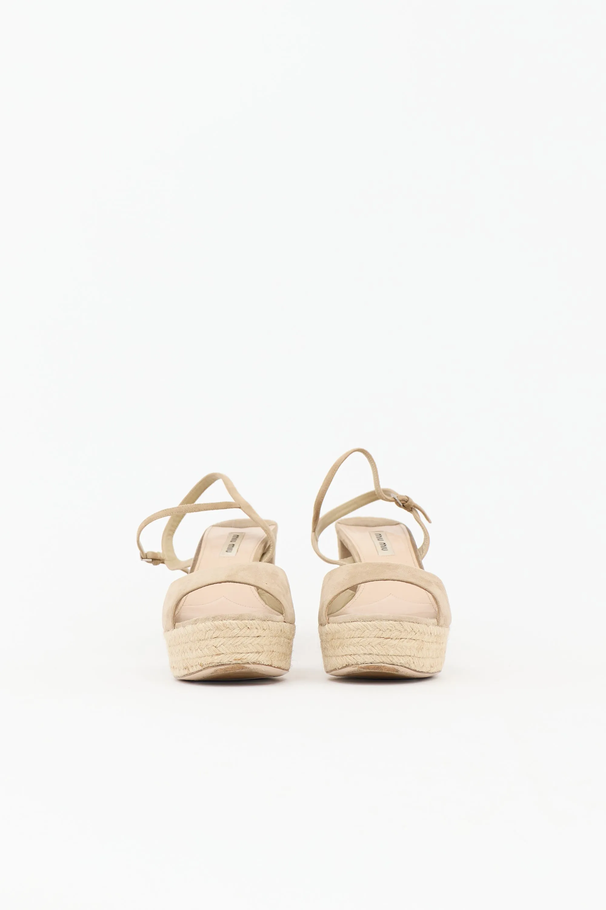 Suede Platform Sandal sold by VSP Consignment product image thumbnail 3