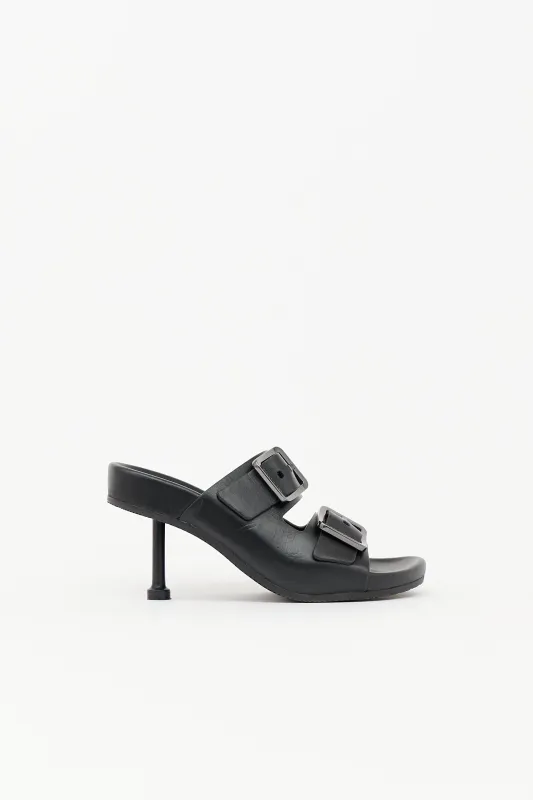 Leather Mallorca Sandal made by Balenciaga