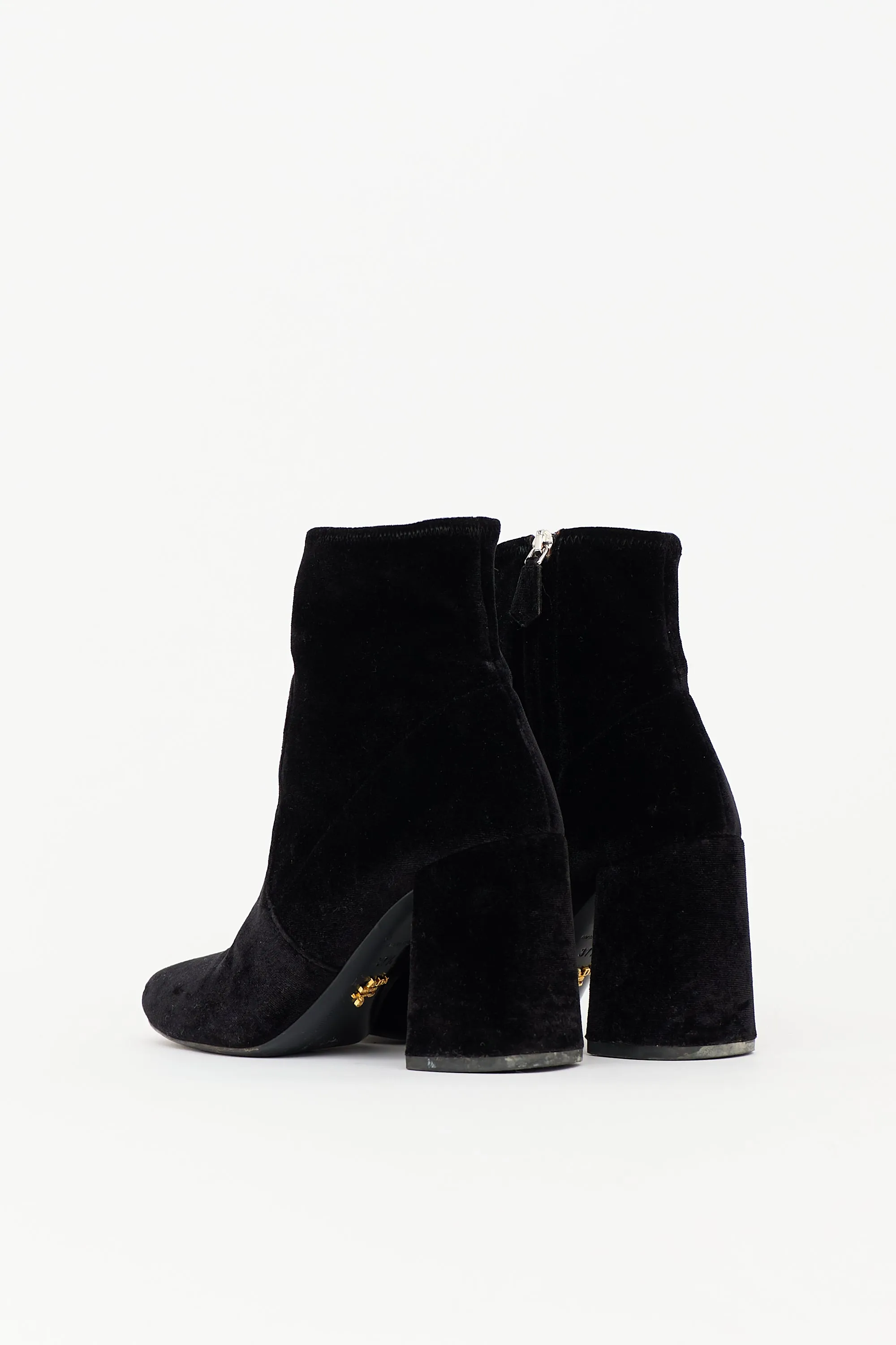 Velvet Ankle Boot sold by VSP Consignment product image thumbnail 4