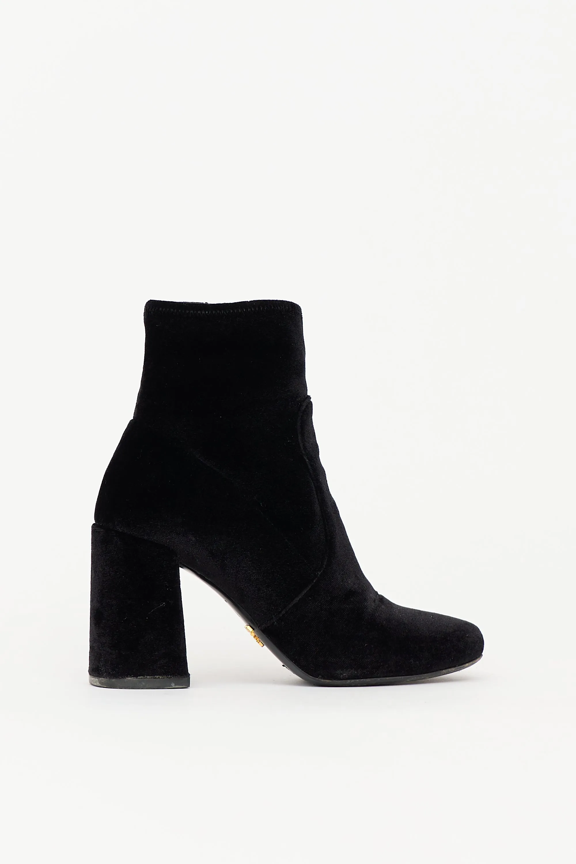 Velvet Ankle Boot sold by VSP Consignment