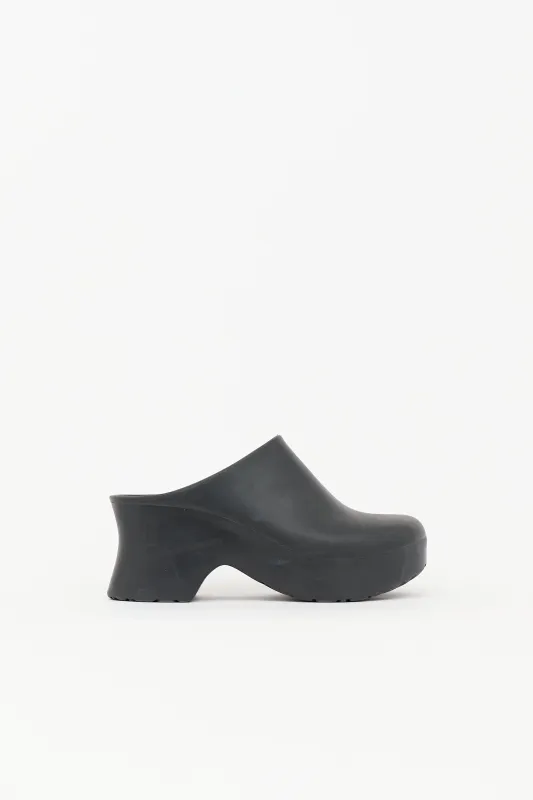 Rubber Terra Clog Mule made by Loewe