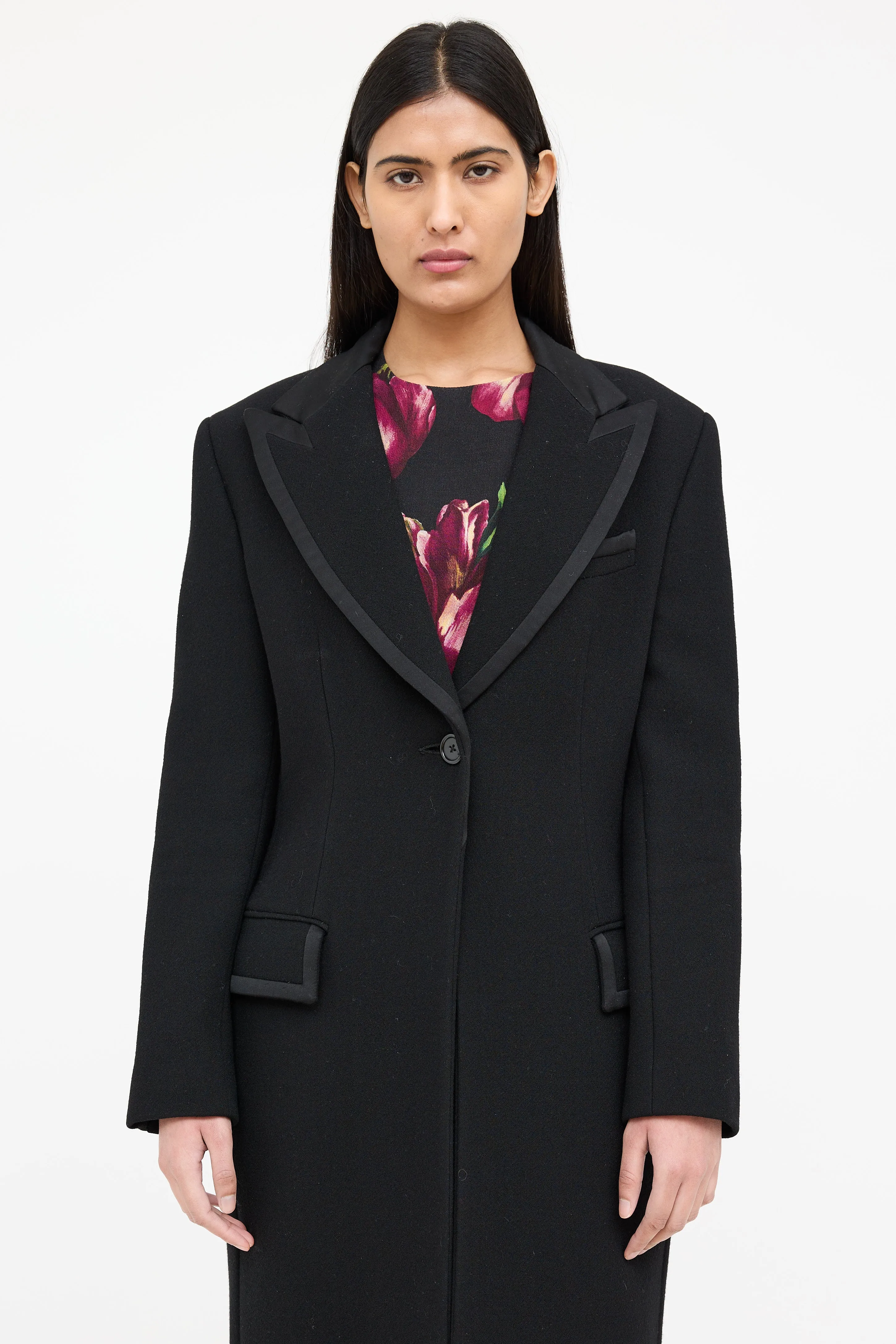 FW 1995 Wool Button Coat sold by VSP Consignment product image thumbnail 4