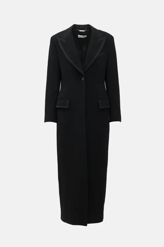 FW 1995 Wool Button Coat made by Dolce & Gabanna