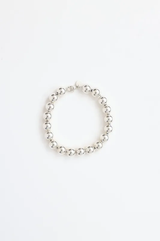 Sterling Silver HardWear Ball Bracelet made by Tiffany & Co.