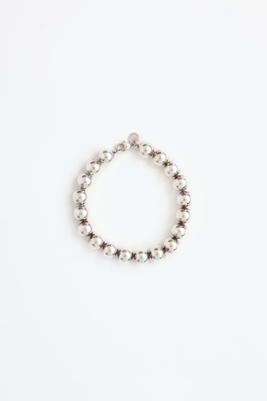 Sterling Silver HardWear Ball Bracelet made by Tiffany & Co.