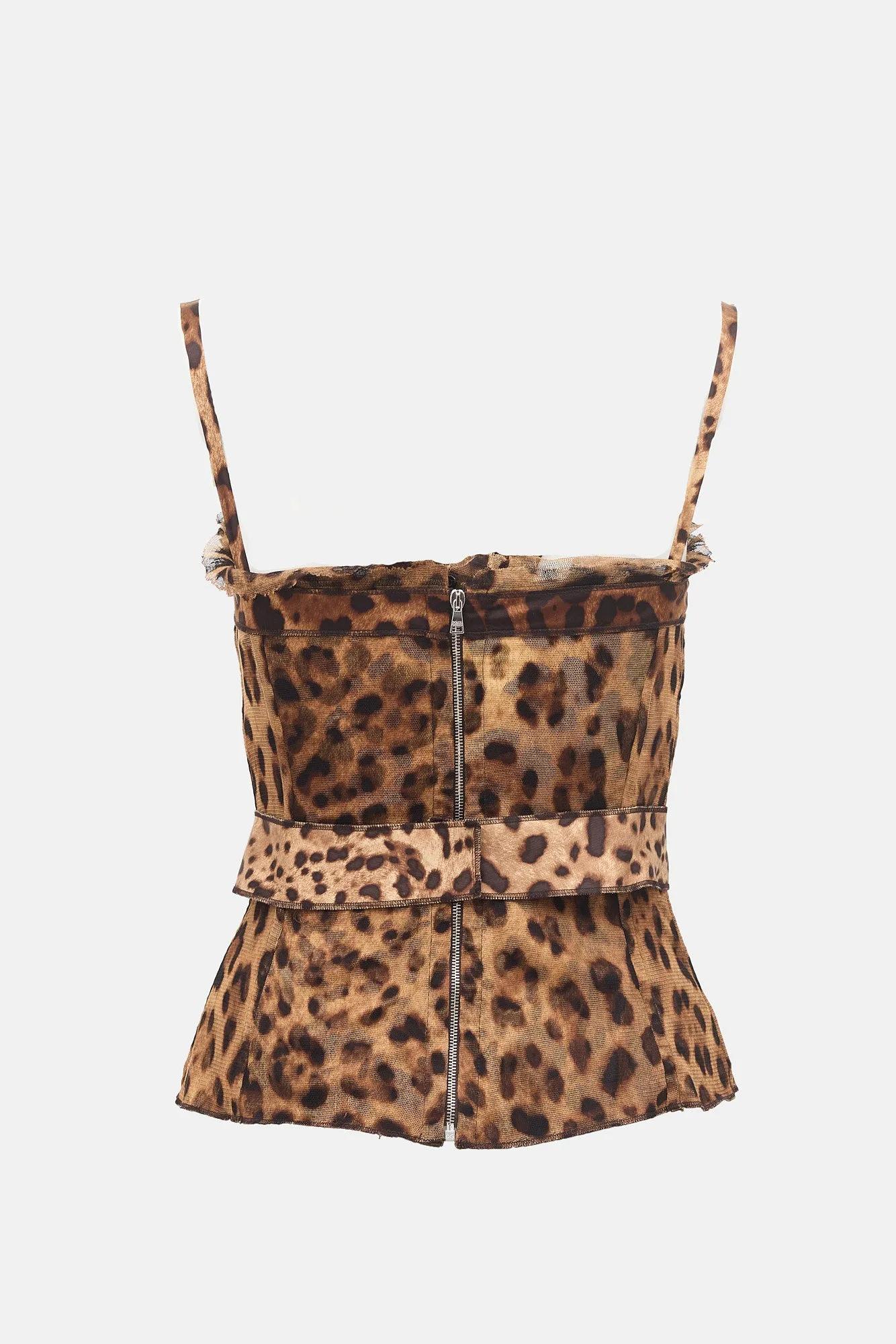 Mesh Printed Bustier Top sold by VSP Consignment product image thumbnail 2