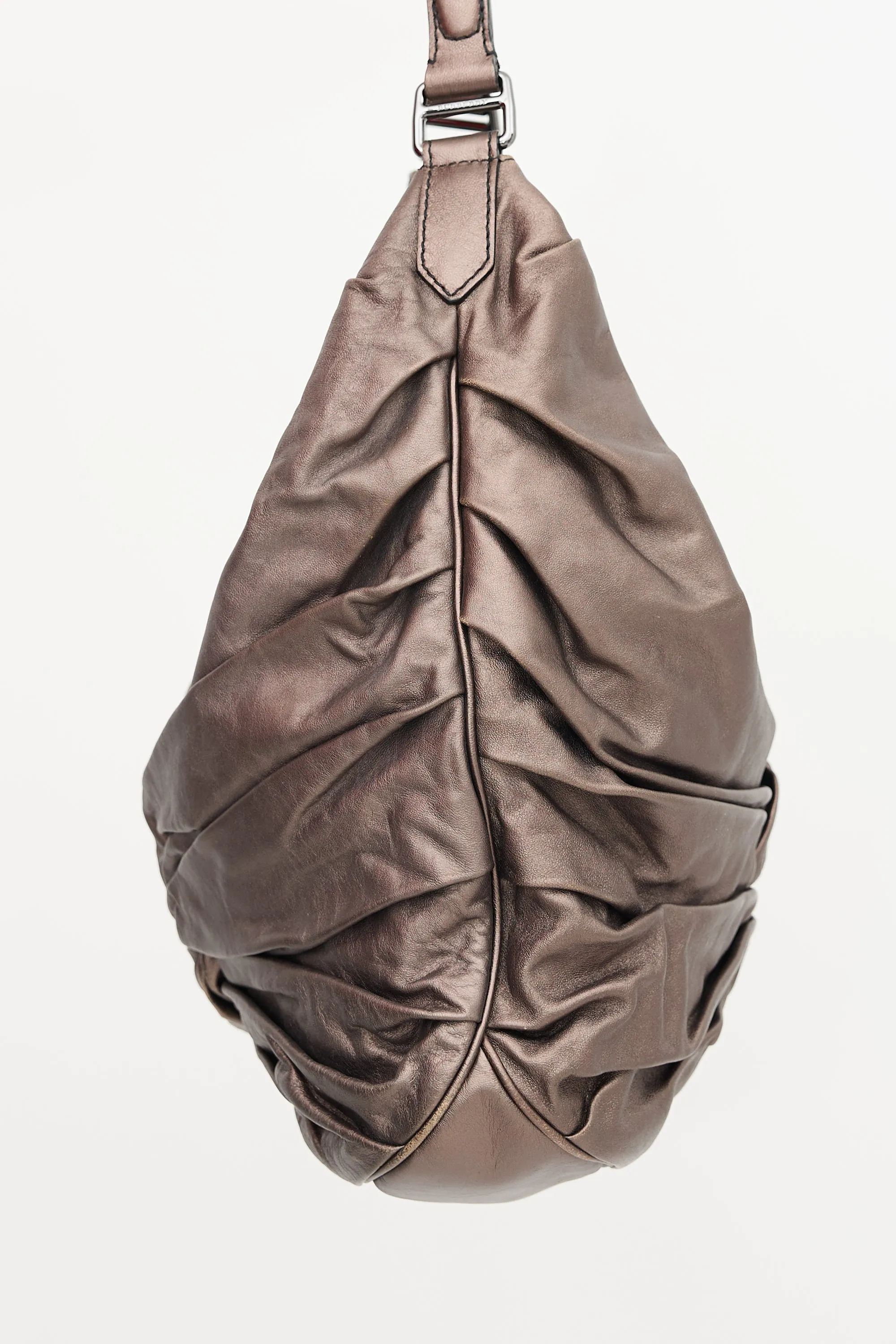 Metallic Leather Maggie Knot Bag sold by VSP Consignment product image thumbnail 4