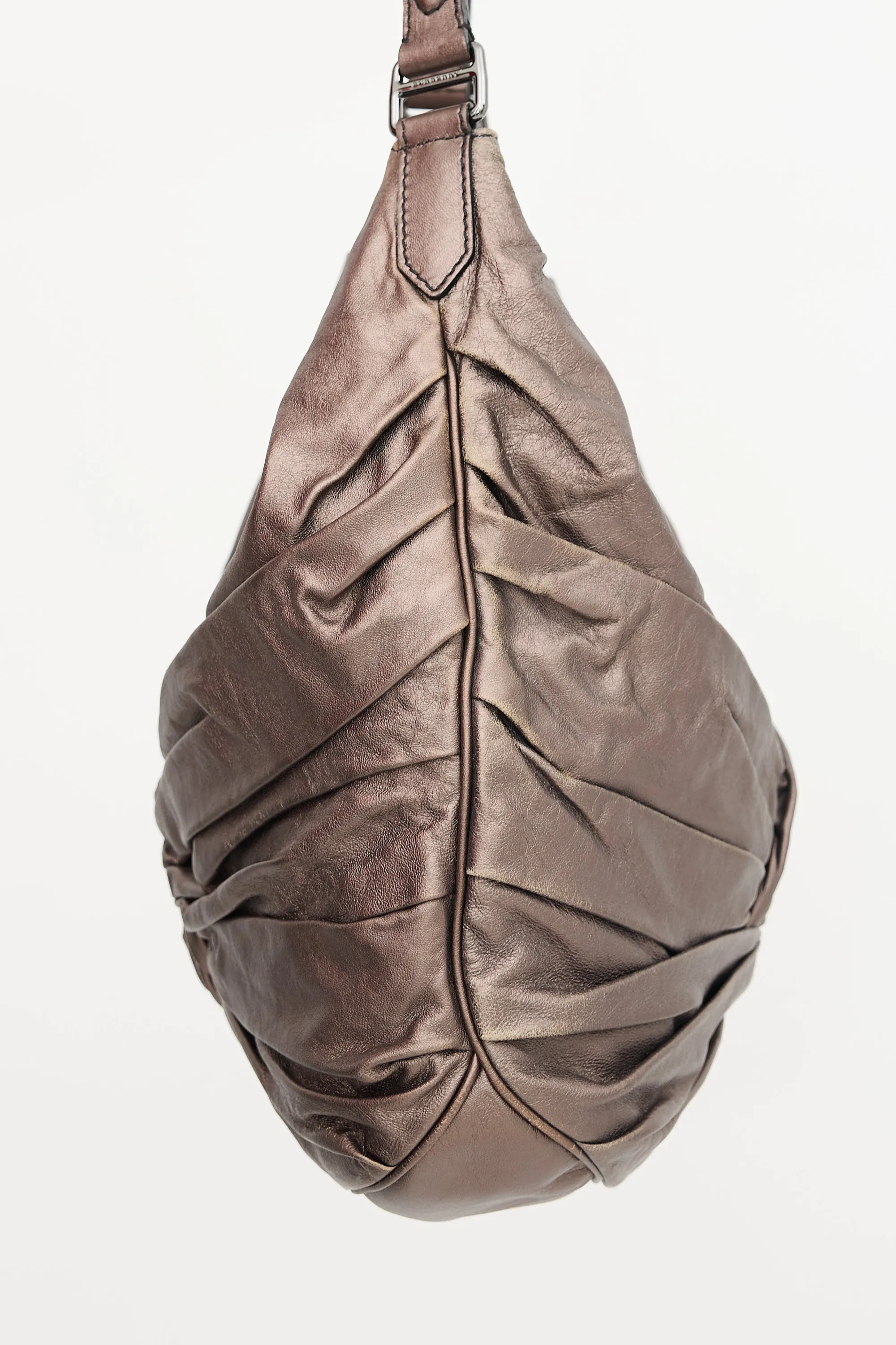 Metallic Leather Maggie Knot Bag sold by VSP Consignment product image thumbnail 3