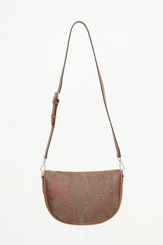 Paisley Coated Canvas Crossbody Bag made by Etro