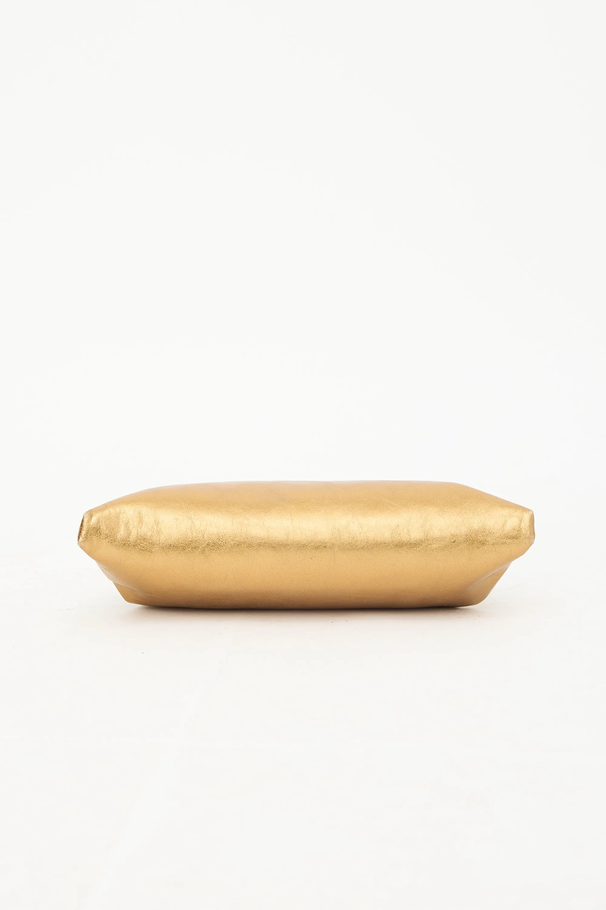 Metallic Leather Clutch Bag sold by VSP Consignment product image thumbnail 5