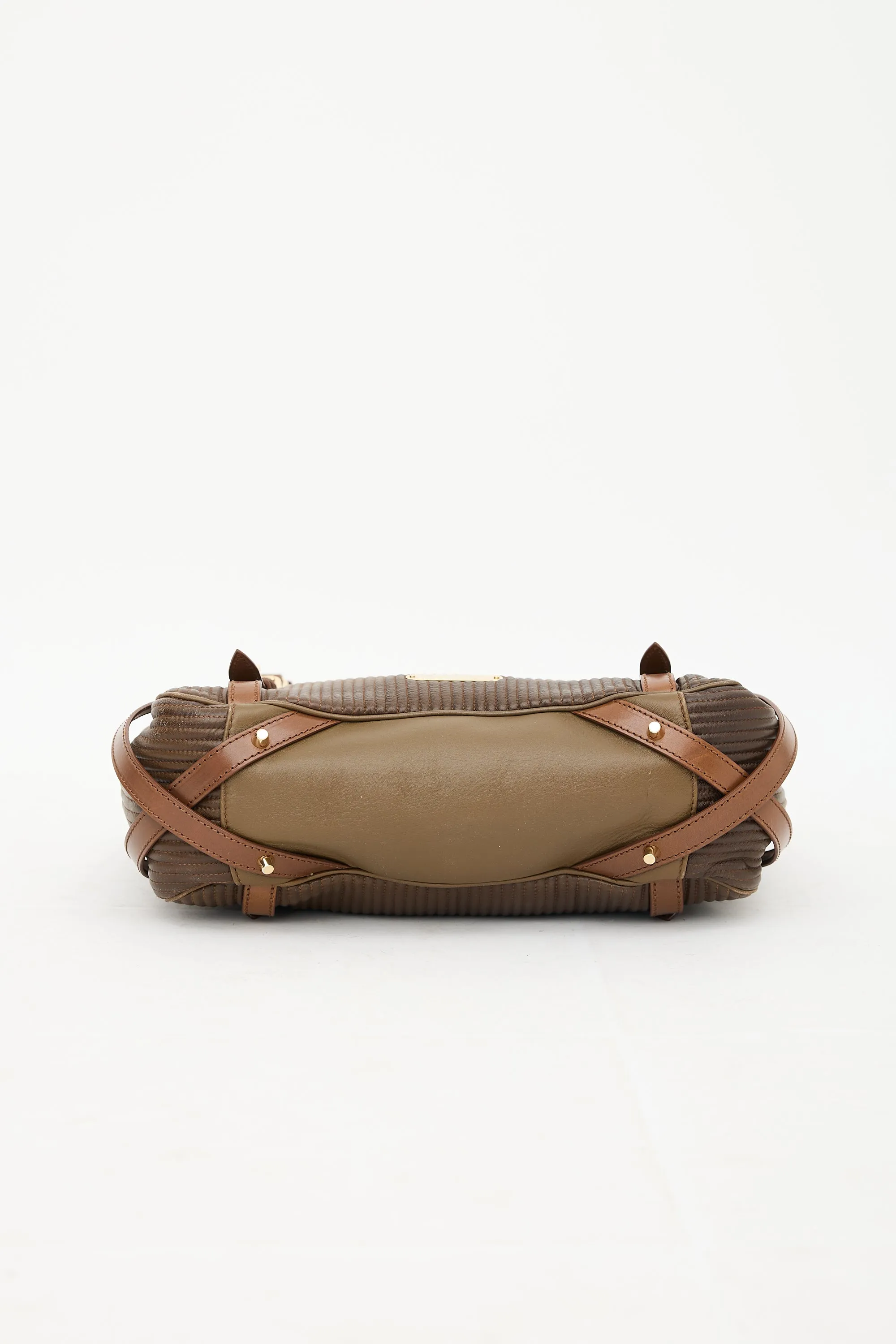 Quilted Leather Bridle Wilton Tote Bag sold by VSP Consignment product image thumbnail 5