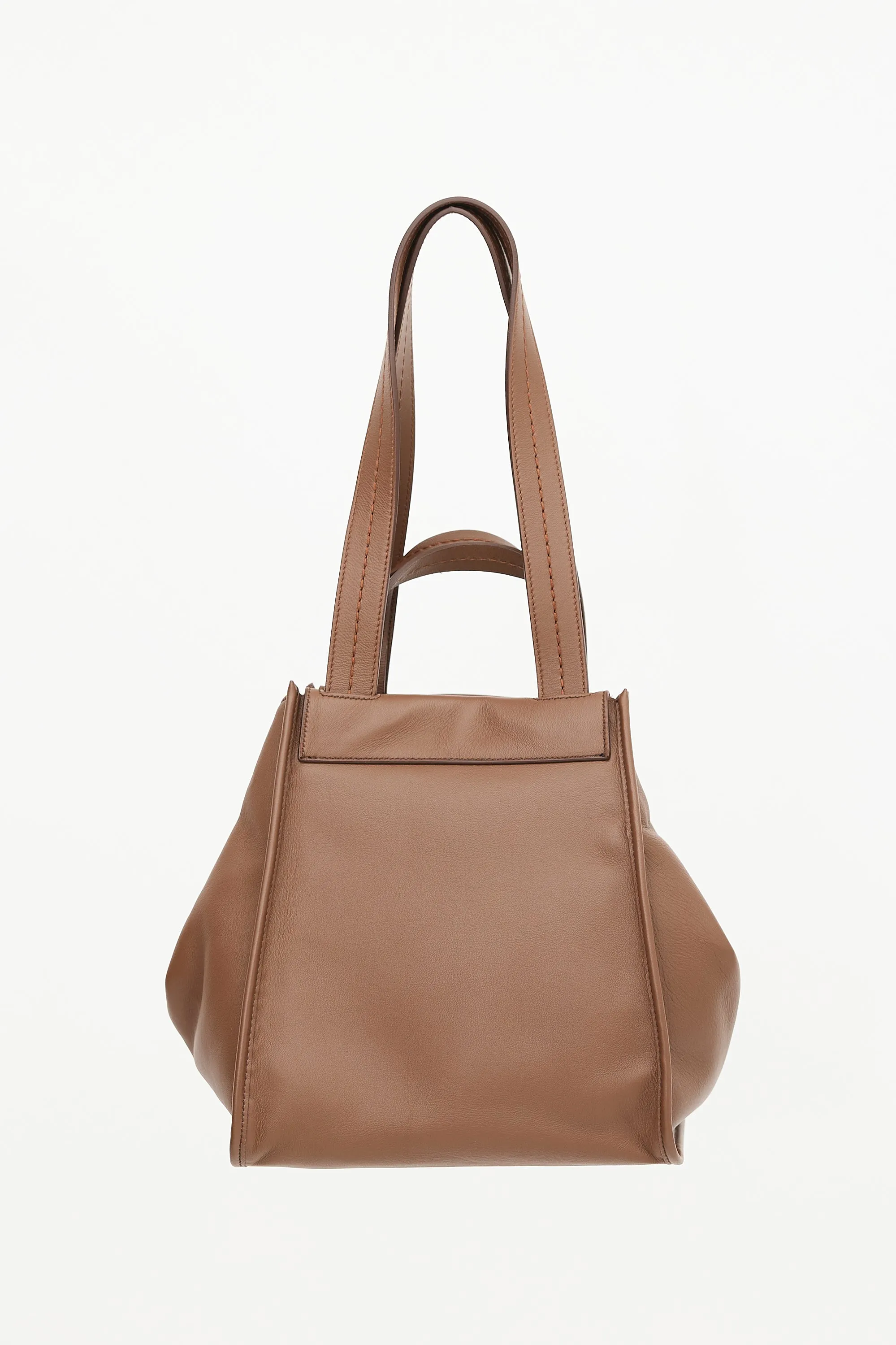 Leather & Cashmere Anit Reversible Bag sold by VSP Consignment