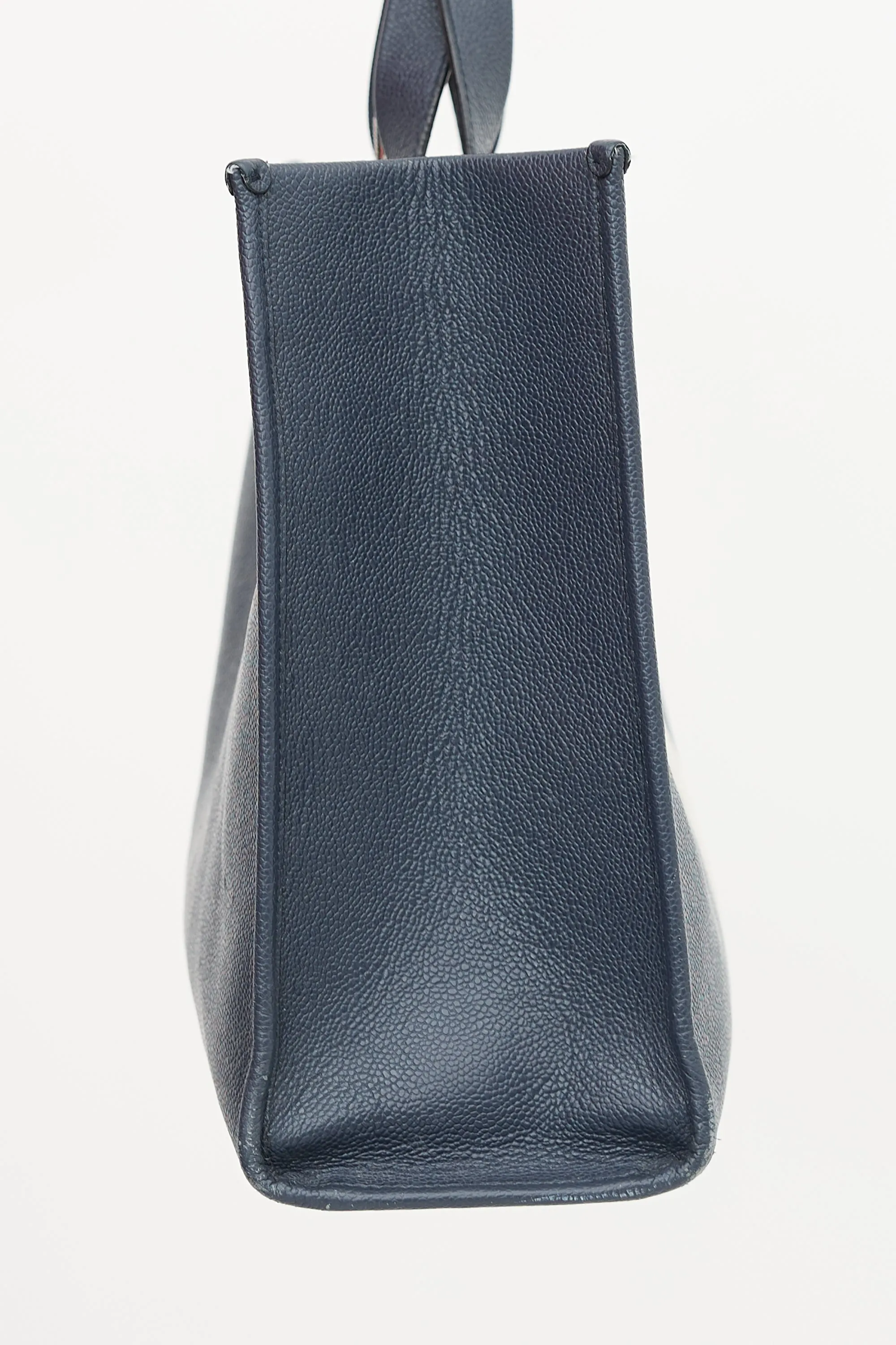 Leather Four Bar Squared Tote sold by VSP Consignment product image thumbnail 3