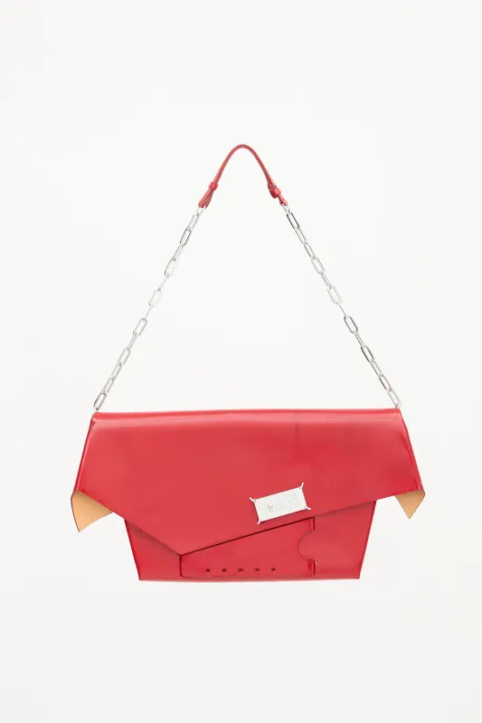 Patent Snatched Shoulder Bag made by Maison Margiela