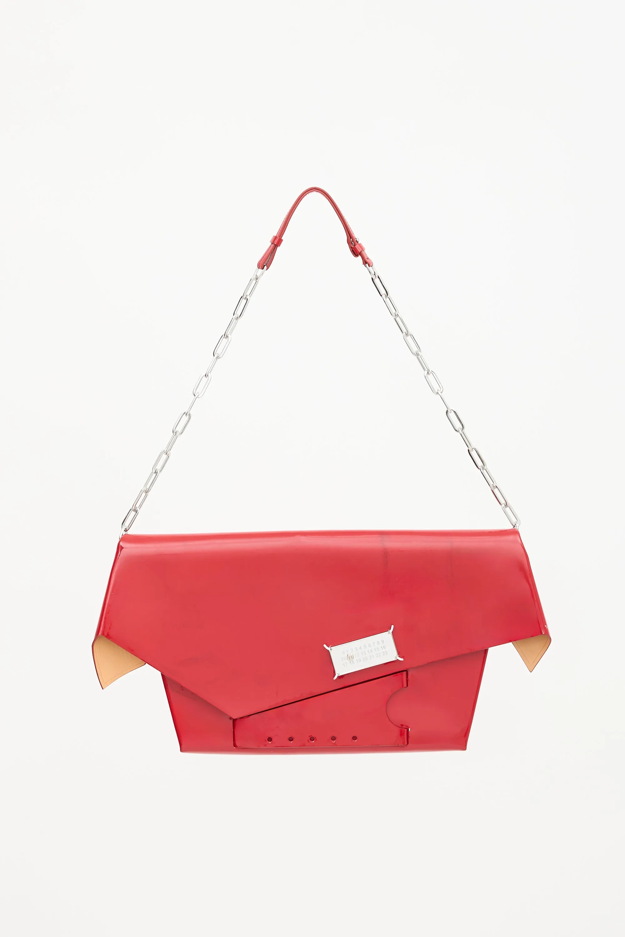 Patent Snatched Shoulder Bag sold by VSP Consignment