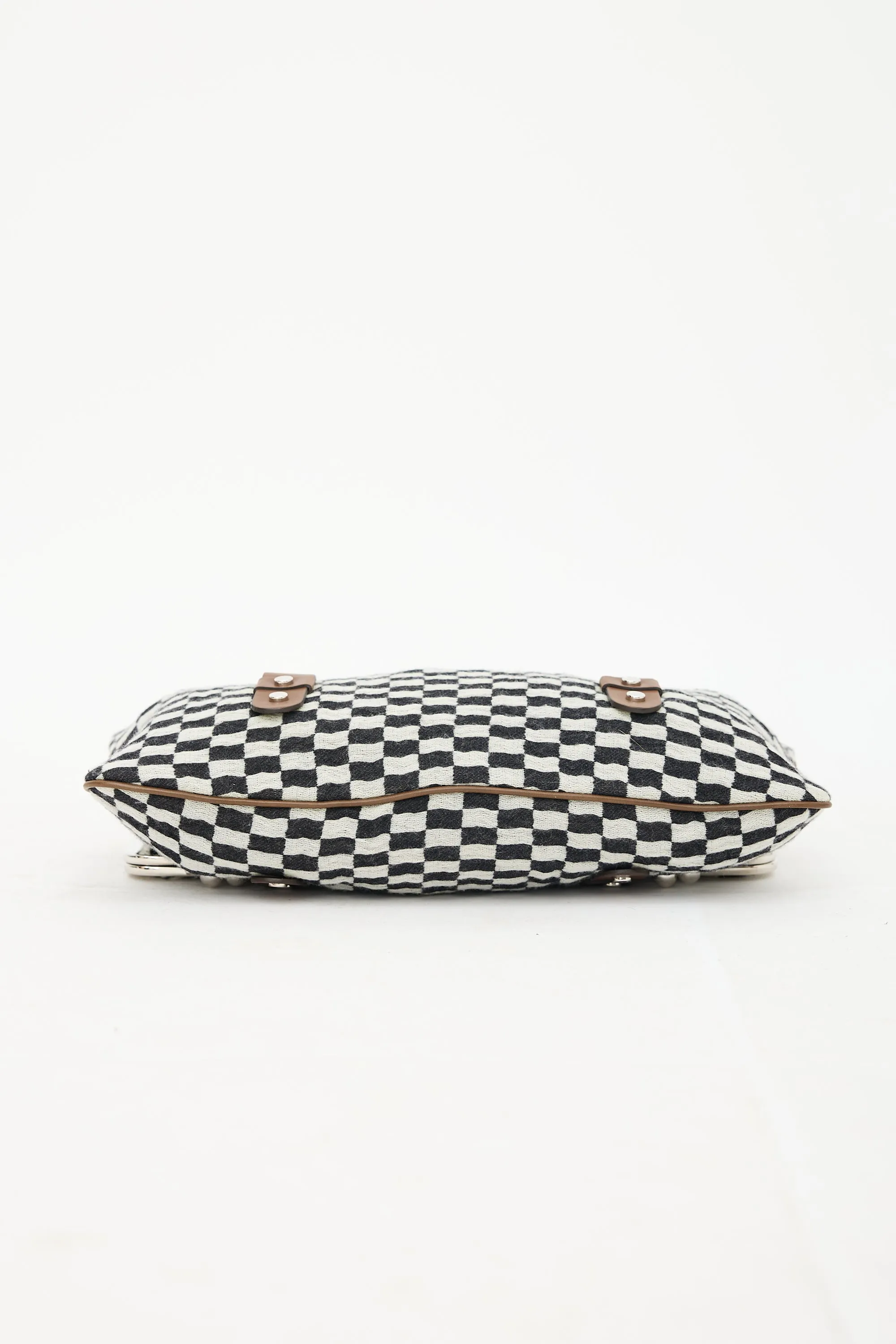 FW 2009 Checker Folded Shoulder Bag sold by VSP Consignment product image thumbnail 5