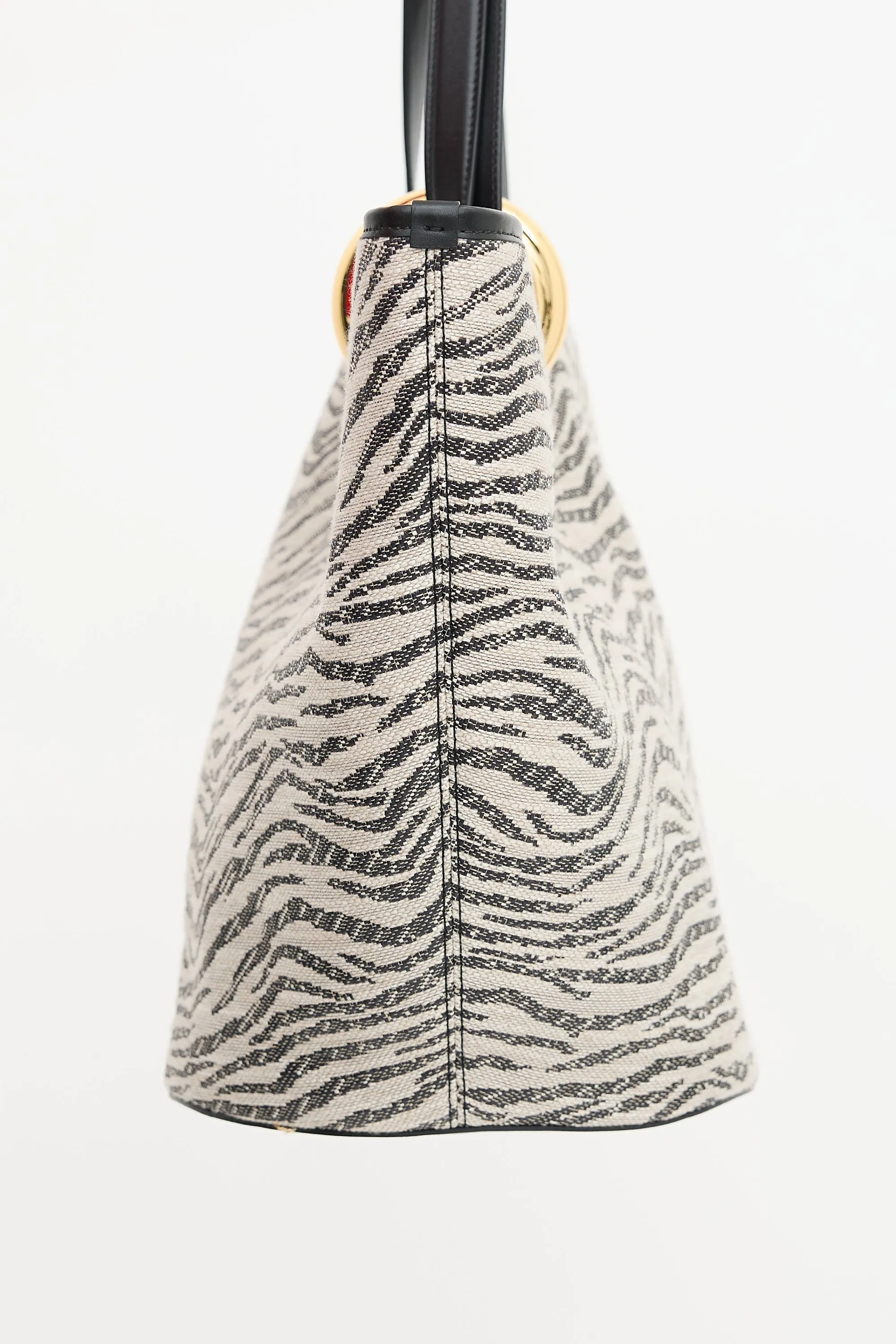 Woven Patterned Bambola Tote sold by VSP Consignment product image thumbnail 3