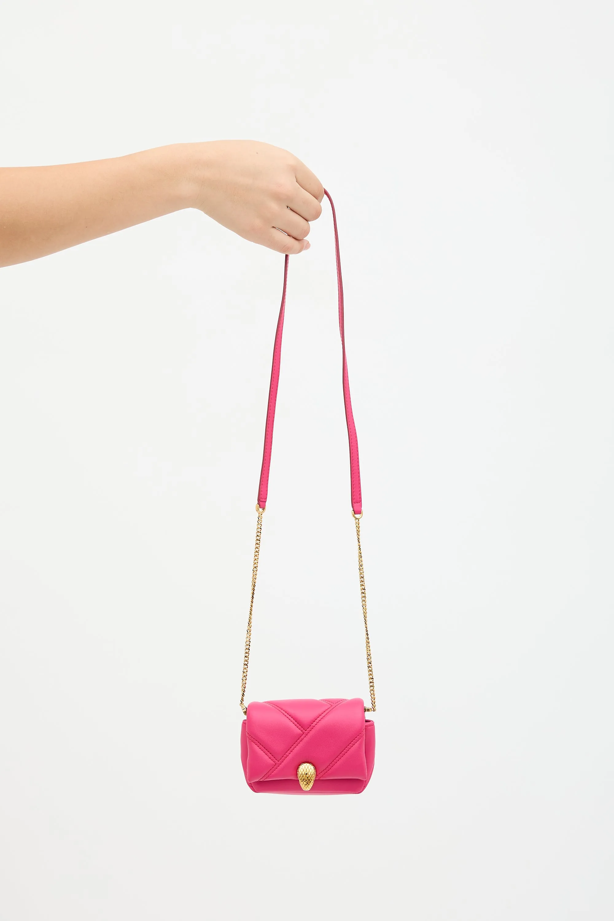 Leather Serpenti Cabochon Micro Bag sold by VSP Consignment product image thumbnail 2