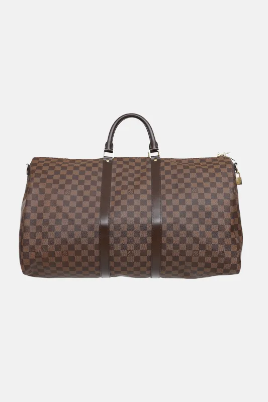 2014 Damier Keepall Bandouliere 55 Bag made by Louis Vuitton