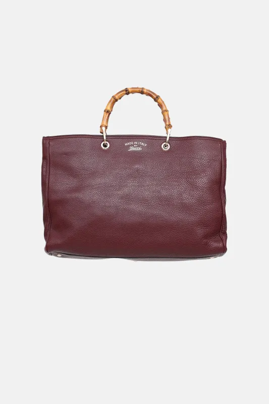 2015 Large Bamboo Shopper Bag made by Gucci