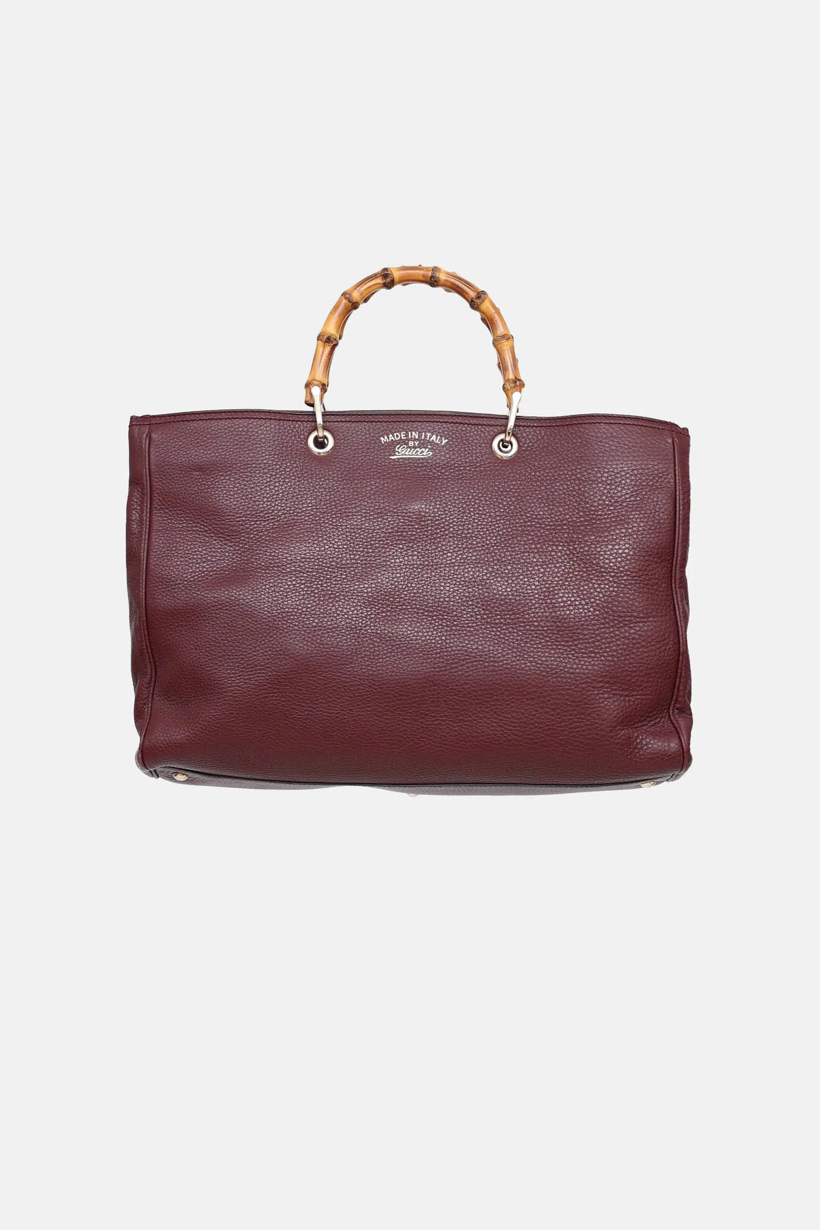 2015 Large Bamboo Shopper Bag sold by VSP Consignment