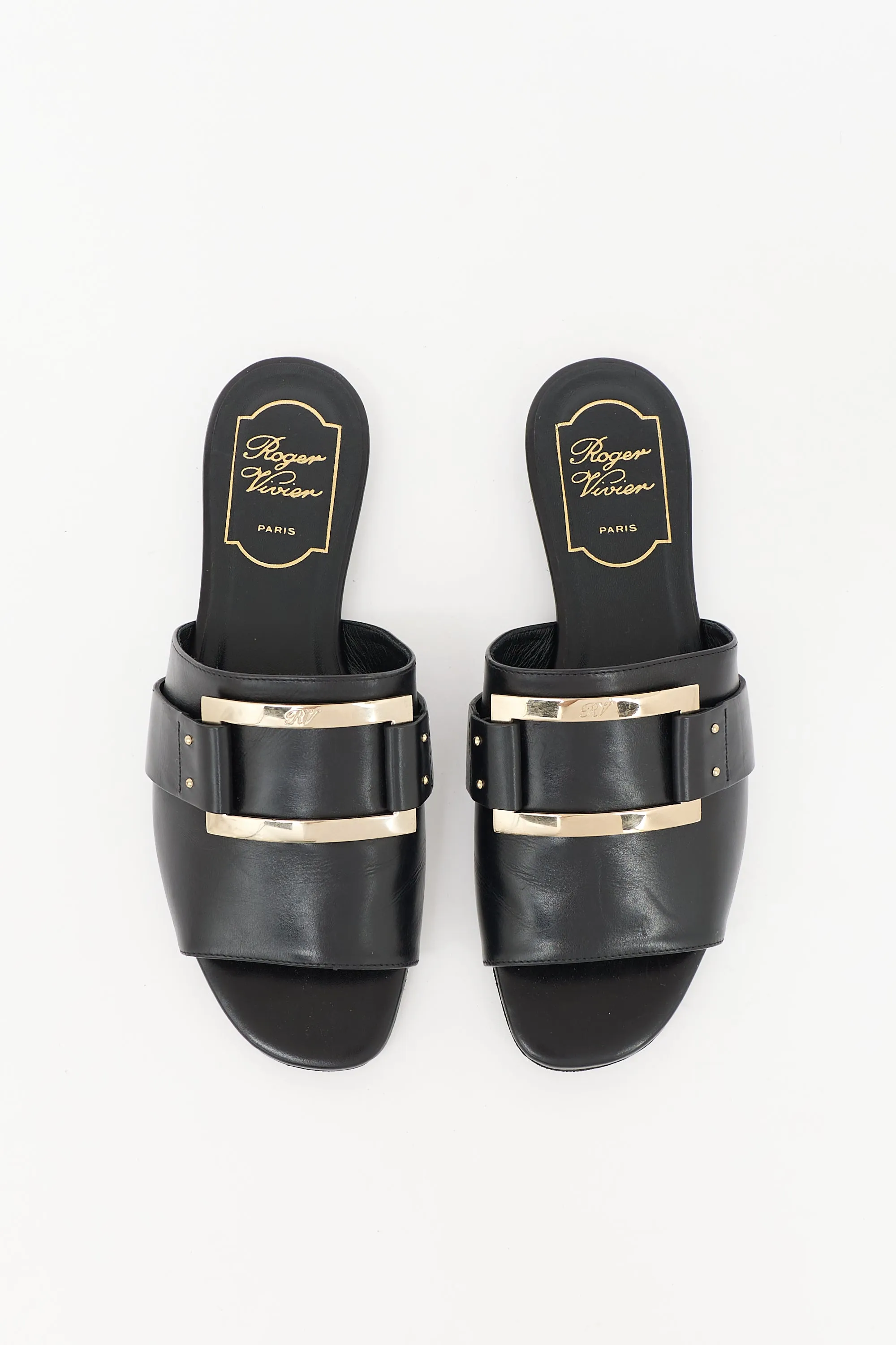 Leather Buckle Slide sold by VSP Consignment product image thumbnail 2