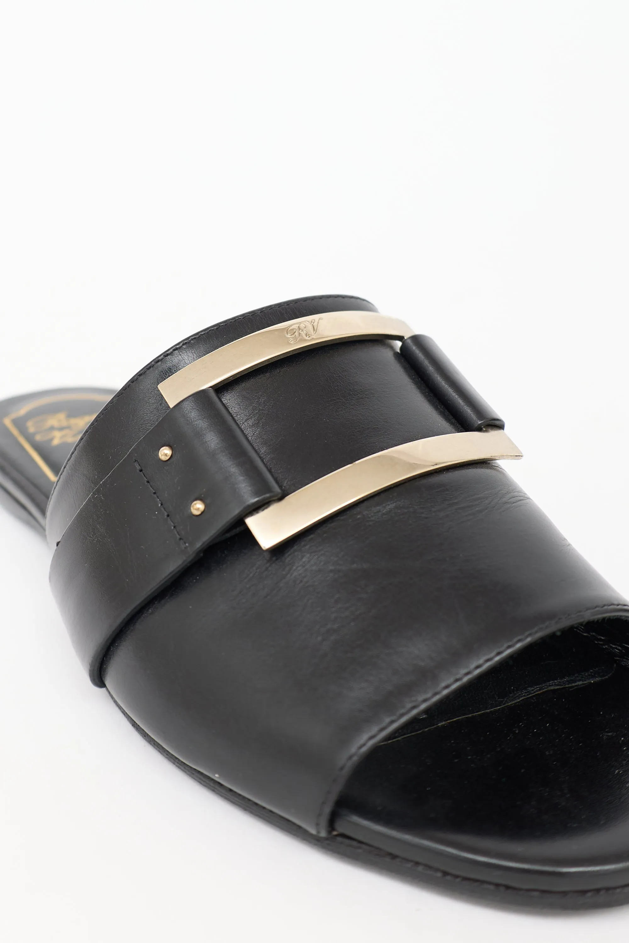 Leather Buckle Slide sold by VSP Consignment product image thumbnail 4