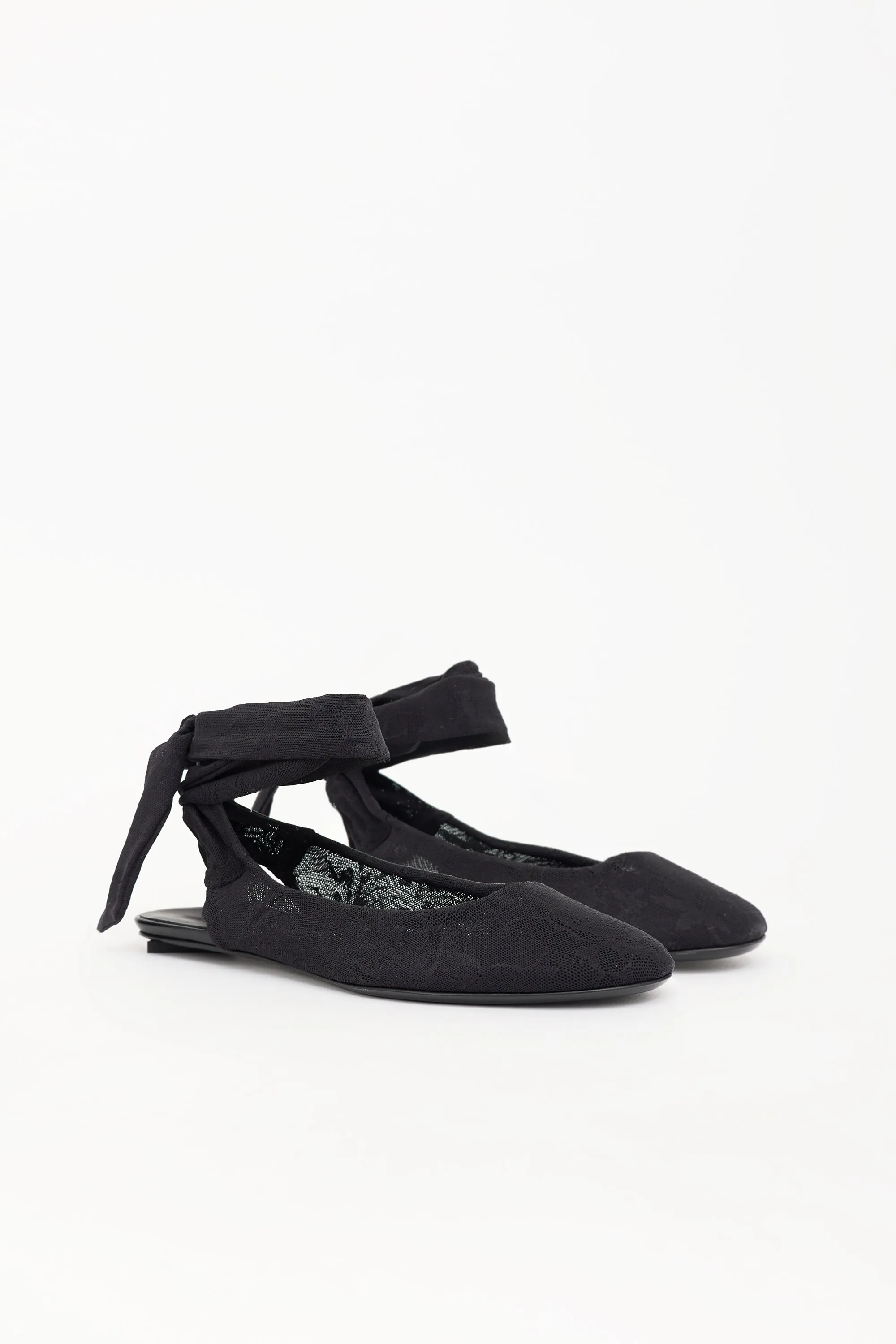 Lace Mesh Cloe Flat sold by VSP Consignment product image thumbnail 3