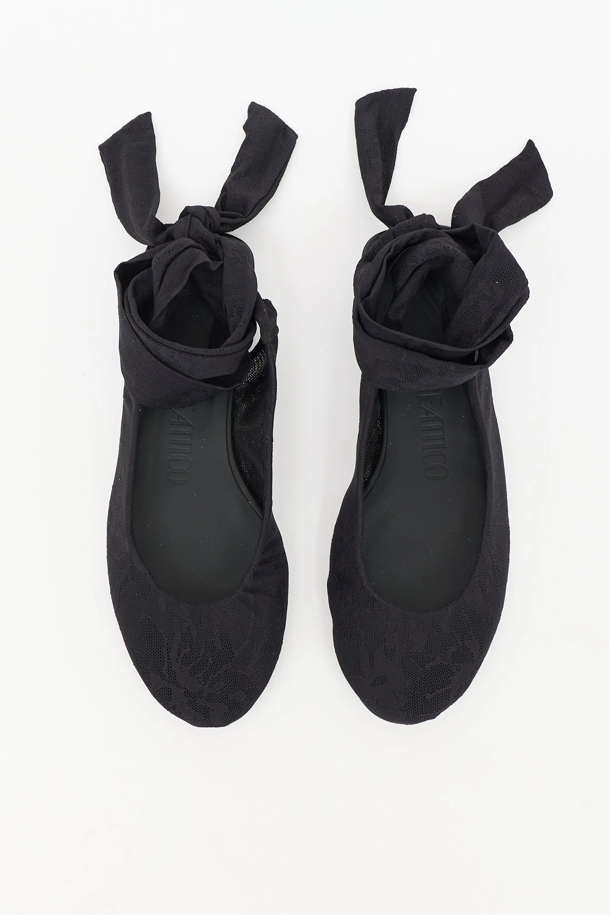 Lace Mesh Cloe Flat sold by VSP Consignment product image thumbnail 2